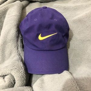 Purple Nike cap